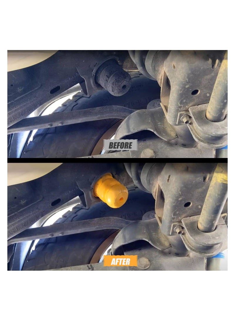 Two Control Arm Bumpers and Two Control Rear Axle Bumpers Replace 15153958 905-208 15039397 Compatible with Chevy Suburban Avalanche GMC Yukon (Arm Bumpers and Axle Bumpers) - Image 5